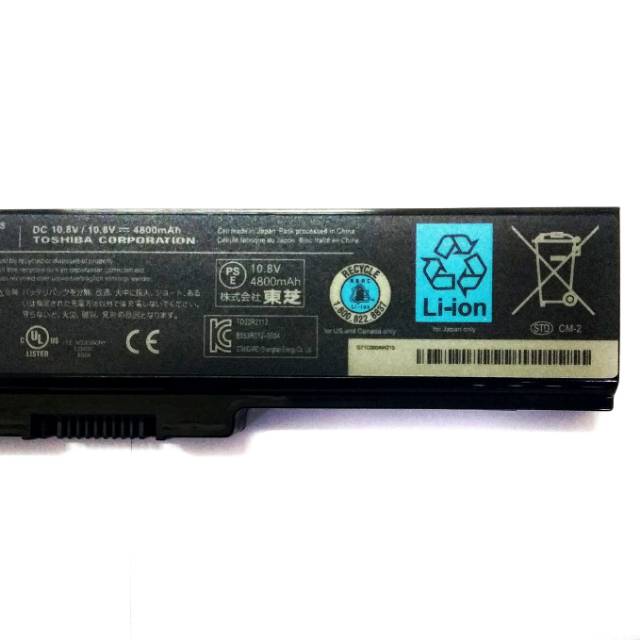 Baterai Original Toshiba Satellite L745 L740 L735 L730 L700 L645 L640 L635 L600 C650 C645 C640 C600 PA3817