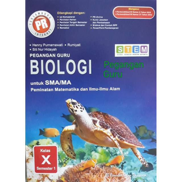 Buku Pg Pegangan Guru Soal Kunci Pr Lks Biologi Kelas X Semester 1 K13 Revisi Shopee Indonesia