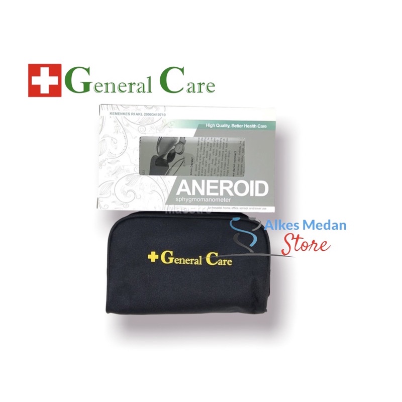 Tensi Jarum General Care / Tensimeter Aneroid Transparan Tensimeter Manual /General Care Tensi manual