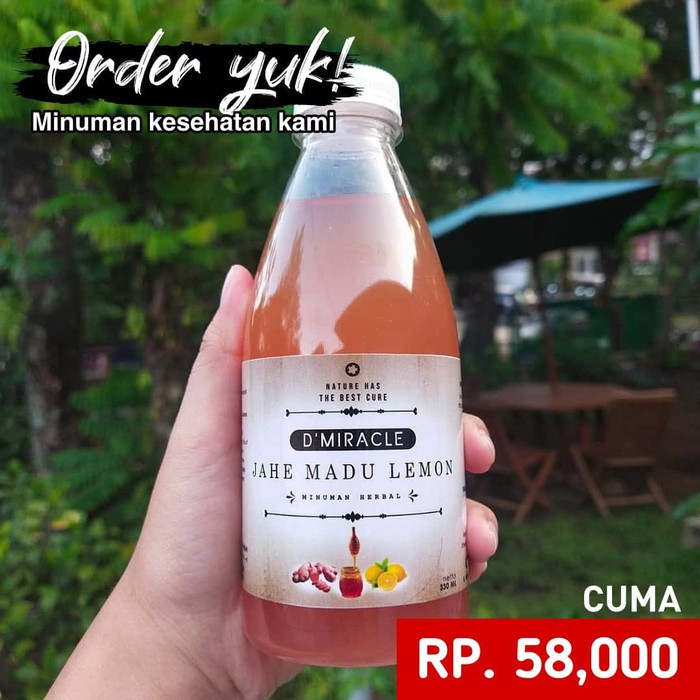 

D Miracle Jahe Madu Lemon (JAMON) Bandung Gosend Murah Promo