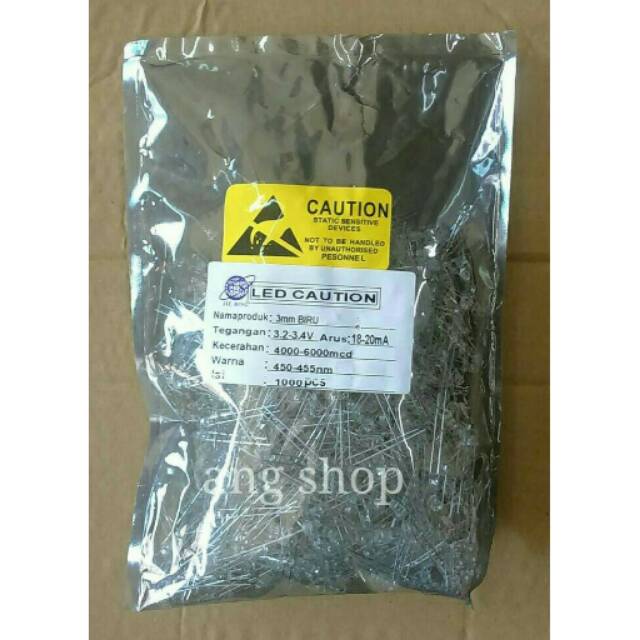 ( 1000 Pcs) Led 3Mm 3 Mm Lampu Komponen