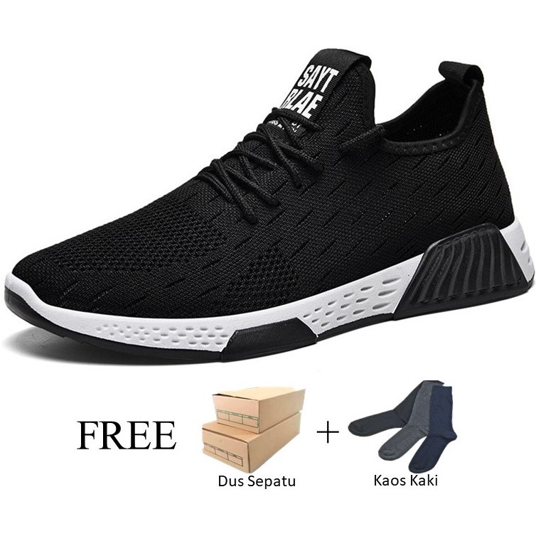 1001 IMPORT SEPATU SNEAKERS PRIA SPORT ELECTRIC + BOX DAN KAOS KAKI !!! - 3 WARNA