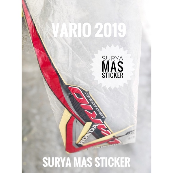 striping honda vario 125 2019 les bodi motor