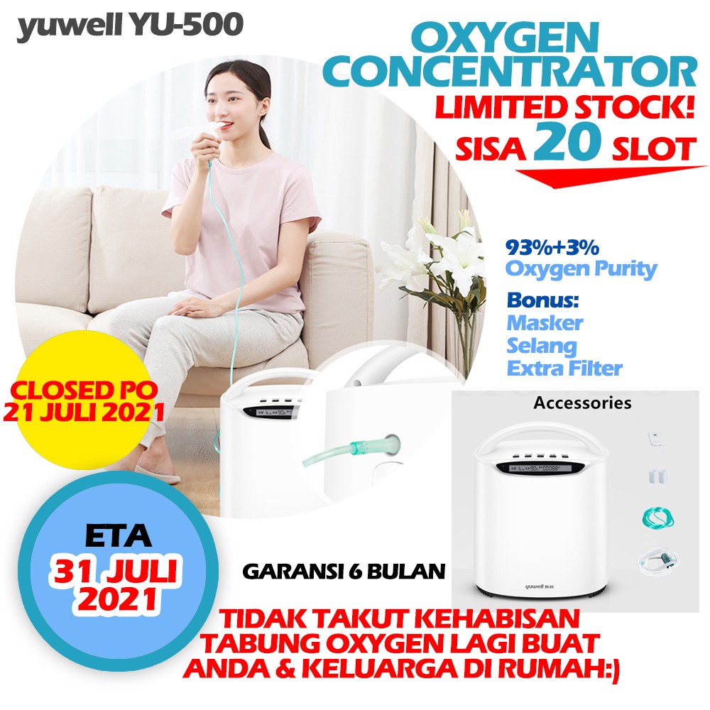 YUWELL Oxygen Concentrator 93%