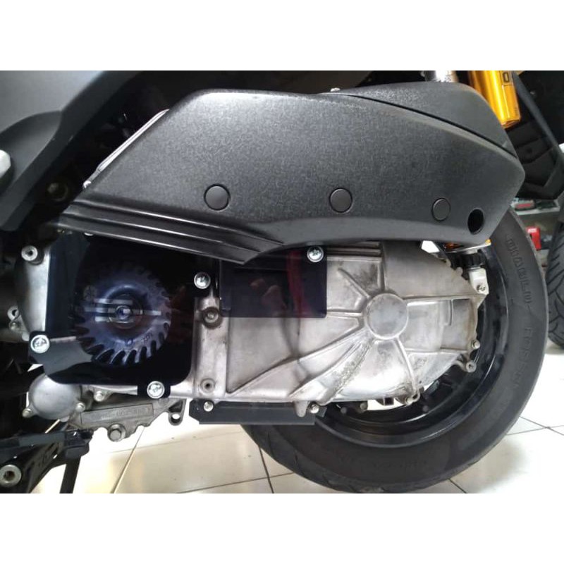 cover CVT Yamaha X-Max 3layer akrilik.cover CVT X-Max.akrilik