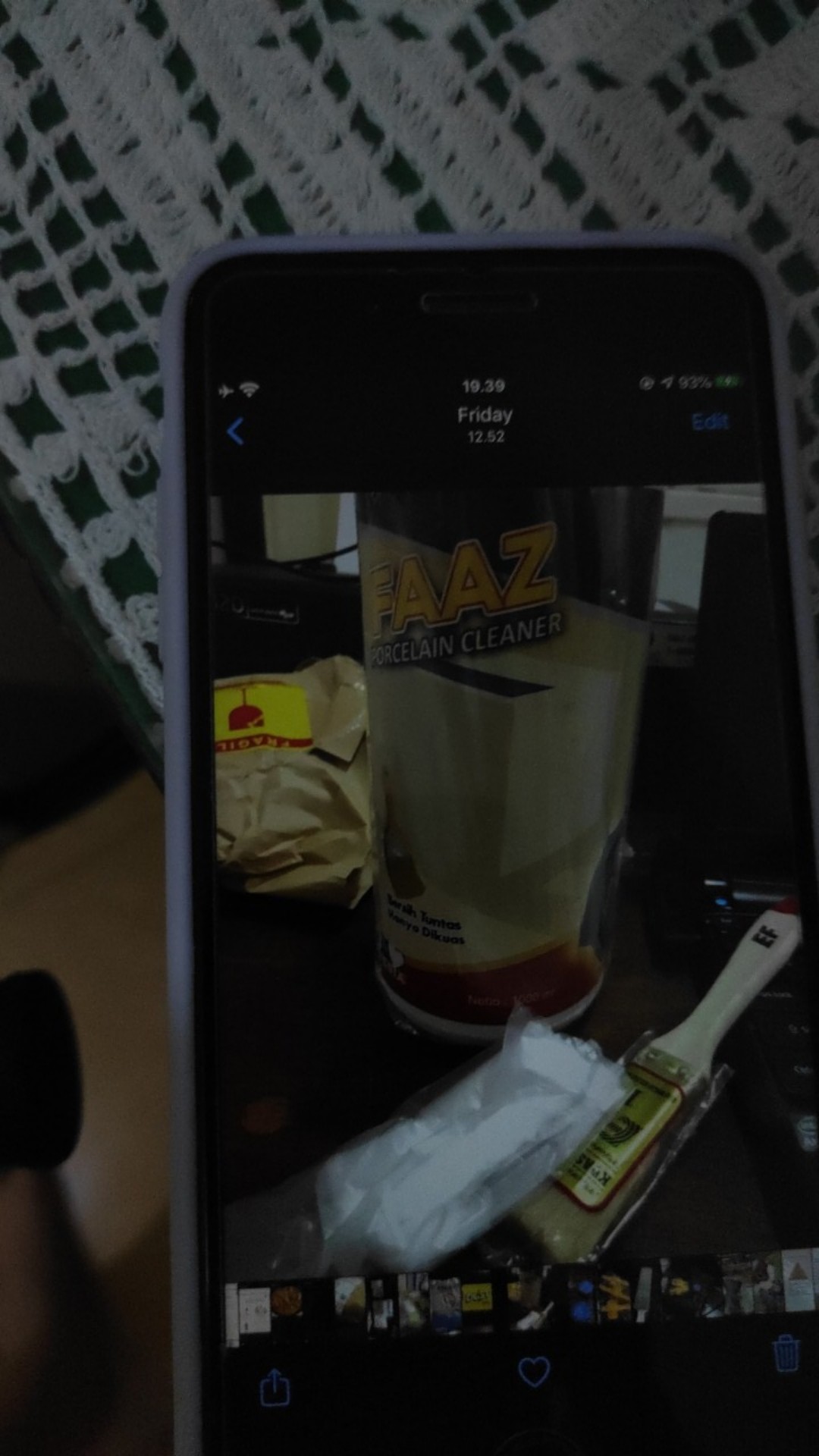 Pembersih Kerak Keramik Kamar Mandi Toilet Wc Faaz Porcelain Cleaner 250ml 500ml 1000ml Original