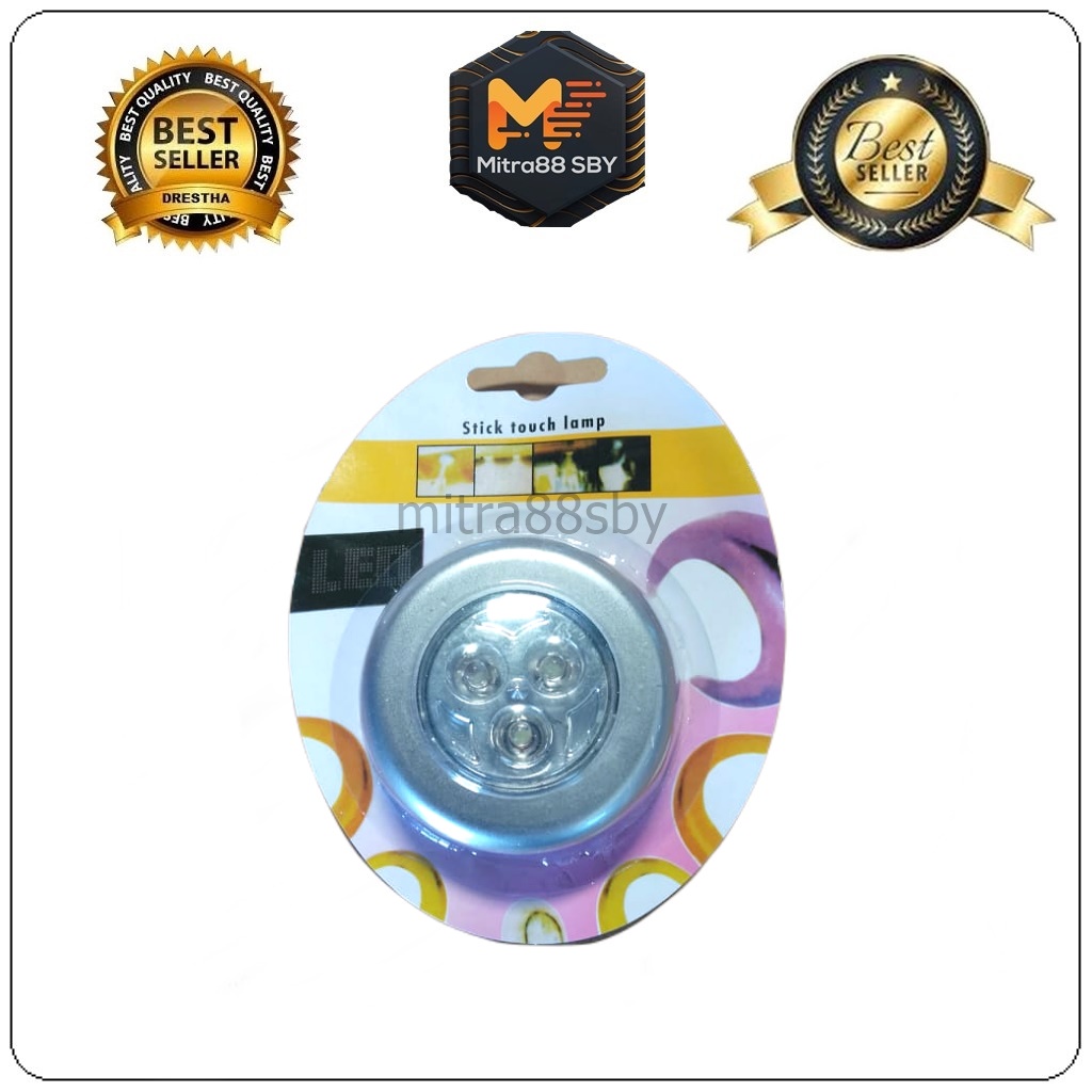 Mitra88sby Stick N Click 3 LED Emergency Lamp