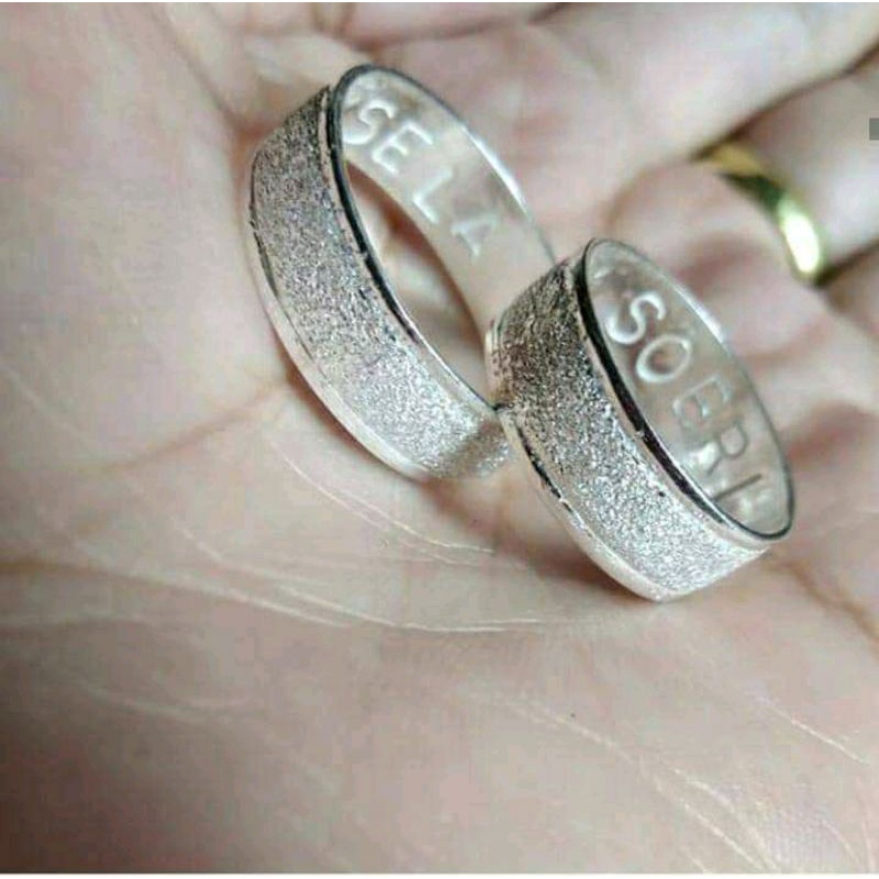 cincin perak couple