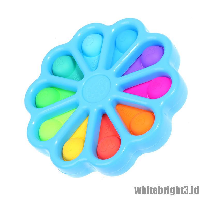 {white3} Simple Dimple Toy Toys Stress Relief Hand Toys For Kids Adults