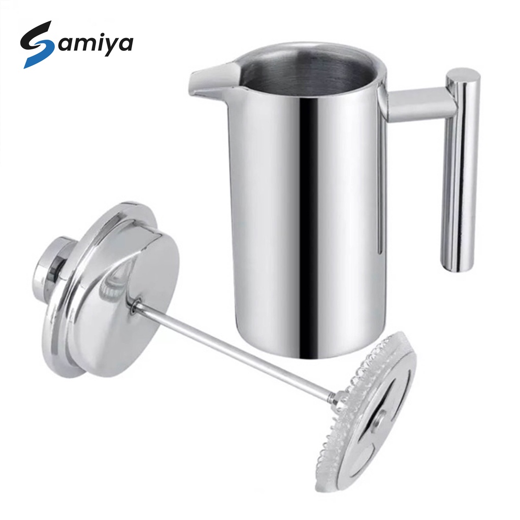 french press coffee stainless / french press espresso maker stainless / coffee tea maker stainless