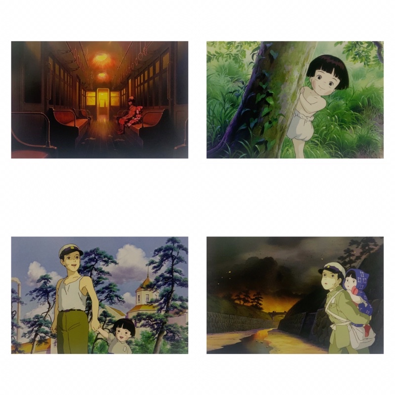 

Grave of the Fireflies Ghibli Post Card Kartu Pos Official
