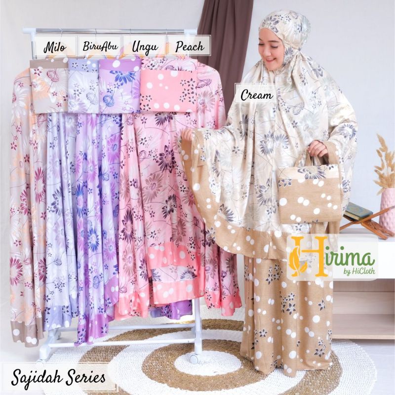 mukena couple ibu dan anak [jual terpisah] | dewasa jumbo adem rayon bali travel-5