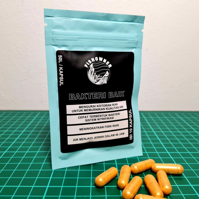 BAKTERI STARTER BAKTERI BAIK AQUARIUM KOLAM KOI NITRIFYING BACTERIA