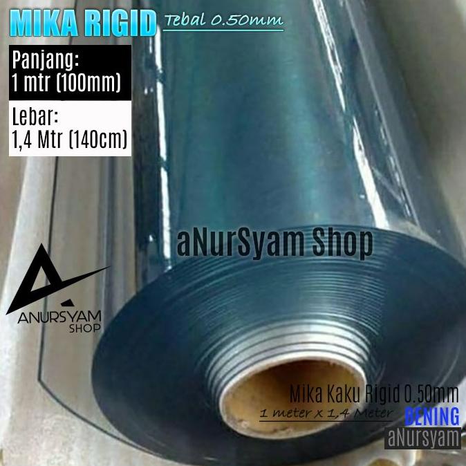 

Plastik MIKA Rigid Tebal 0.50 mm 1m x 1.4m Bungkus Souvenir MIKA Kaku anursy44 Berkualitas