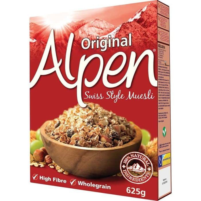 

#HANDCARRY Alpen Muesli Original 625g - UFOHCR2370