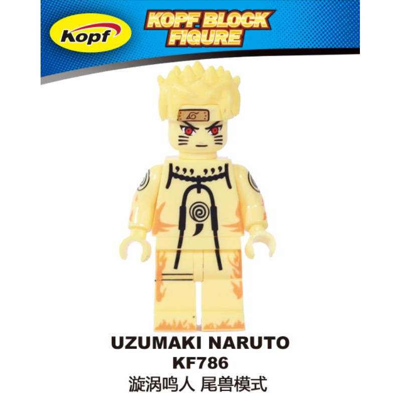 Mainan Anak Action Figure Lego Naruto KF786 Minifigure Marvel Avengers Ninjago Robot Superhero
