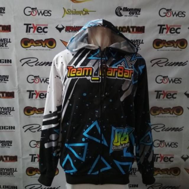 Jaket racing printing