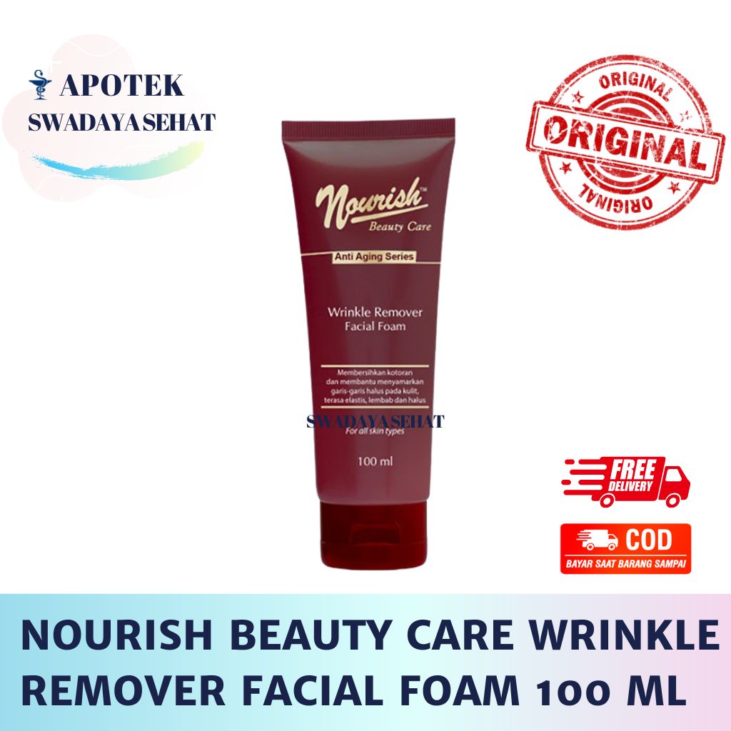 NOURISH BEAUTY CARE Acne Wrinkle Remover Serum 30 ML Facial Foam 100Ml Bio White Sabun Wajah Varian
