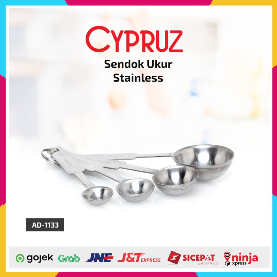 Cypruz Sendok Ukur/Takar Stainless AD-1133