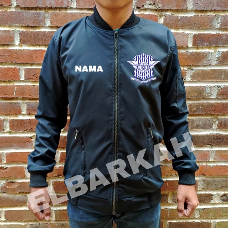 JAKET BOMBER LOGO SATLANTAS POLRES JAKET BOMBER BISA CUSTOM LOGO SENDIRI jaket bomber waterfroop jaket bomber terbaru