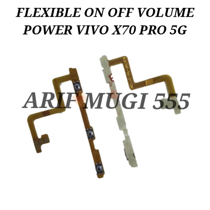 FLEXIBLE ON OFF POWER VOLUME VIVO X70 PRO 5G ORIGINAL