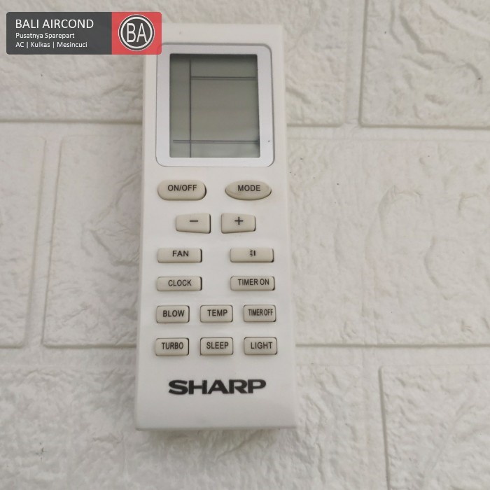 Remot Remote AC Sharp Cina NCY SCY KCY YB1FA Grade Ori