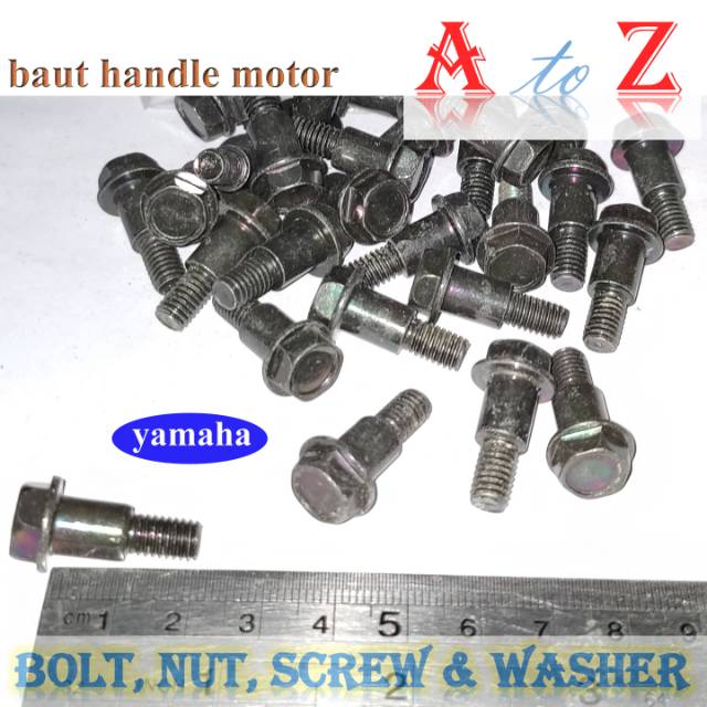 baut handle motor yamaha/baut handle rem yamaha hijau