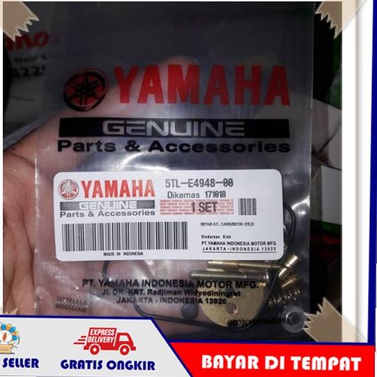 Berkualitas ORIGINAL YGP Repair Kit Karburator Yamaha Mio Karbu Sporty Soul Fino Parkit Karbu Lama Old 5TL ORI ✓
