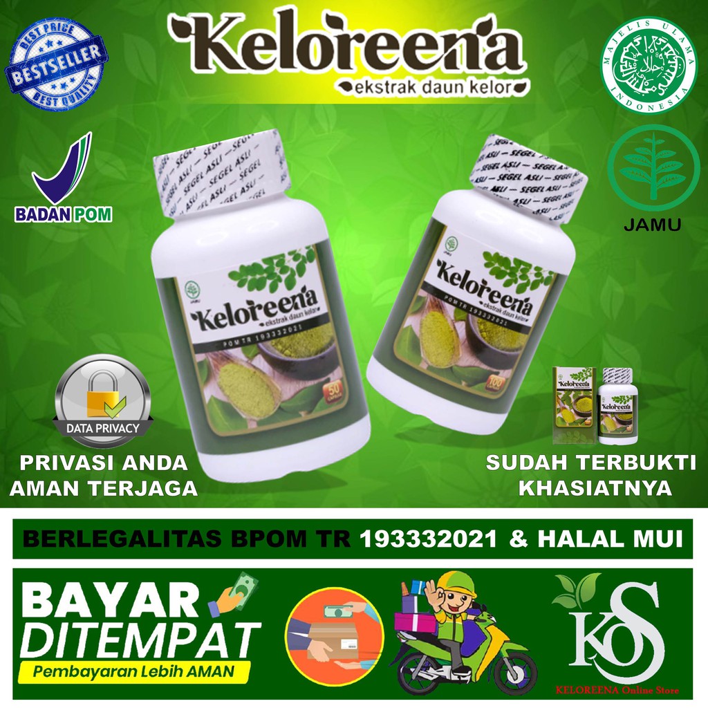 Keloreena Obat Herbal Keloreena Kelorena Kelorina Kapsul Herbal Keloreena Aman Dikonsumsi Semua Kala