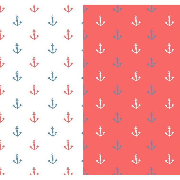 Kertas Scrapbook - Nautical Design