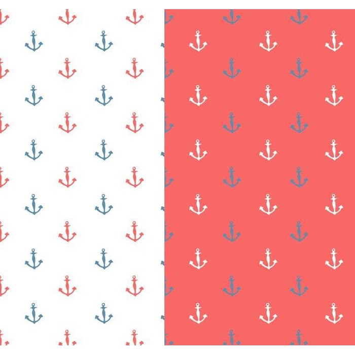 Kertas Scrapbook - Nautical Design