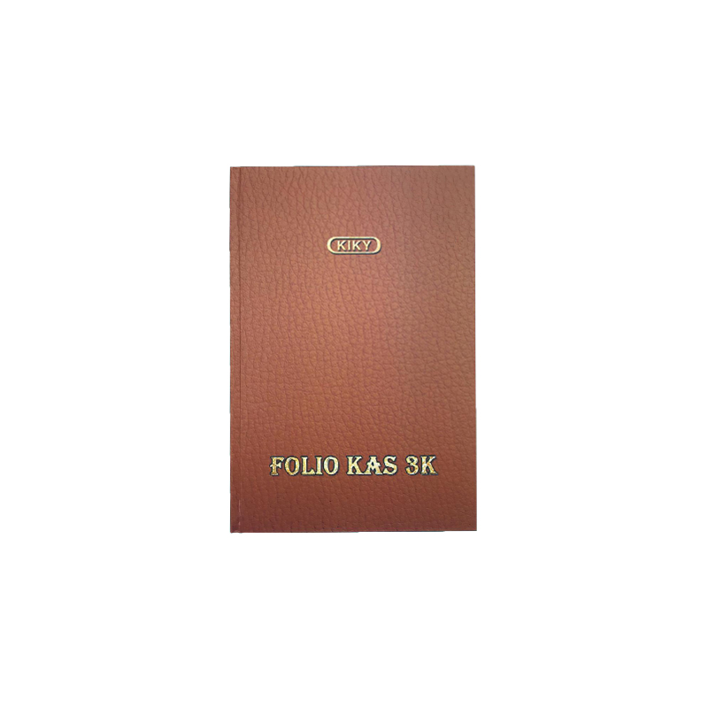 Buku Folio 622241CK-BK * Kas 3 Kolom * Kiky * 100 lembar