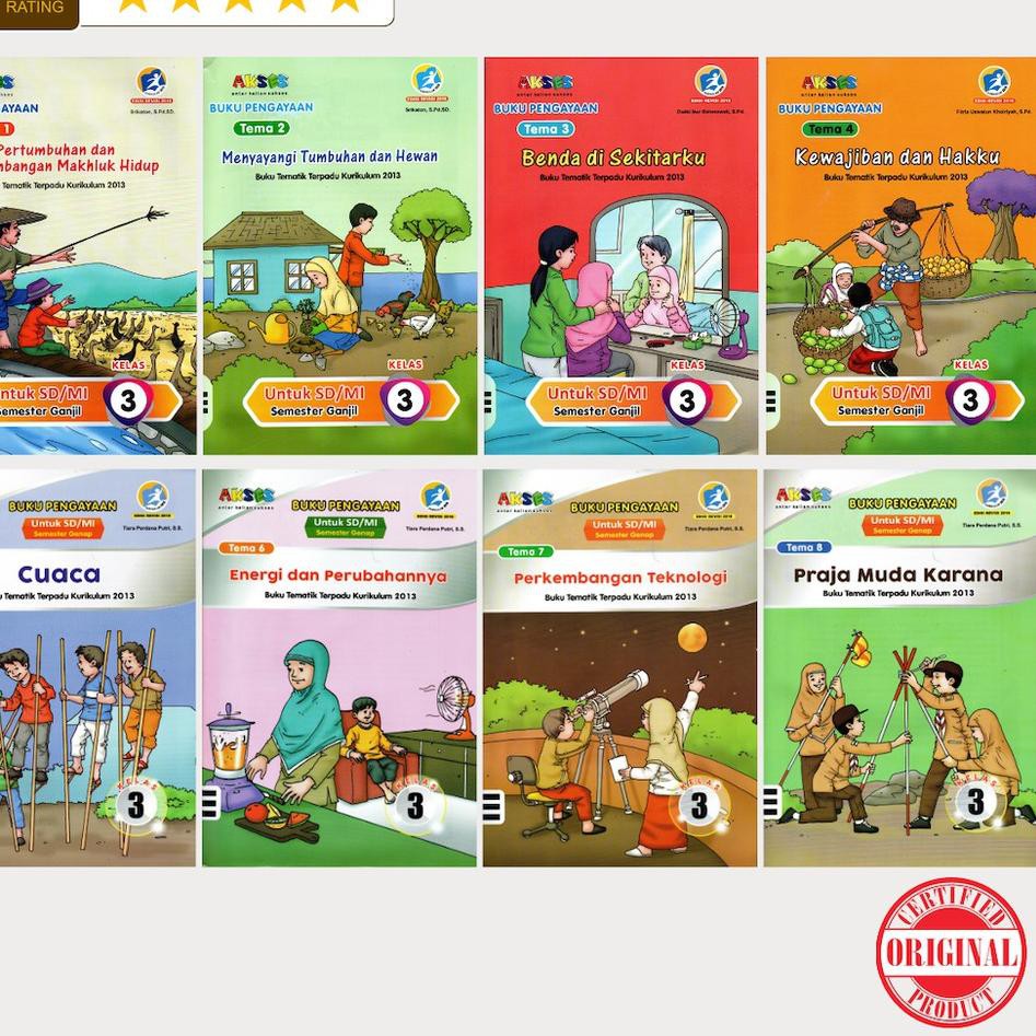 [❤️borong✔️] LKS AKSES TEMATIK SD / MI KELAS 3 SEMESTER 1 & 2 PENERBIT GRAFIKA 27