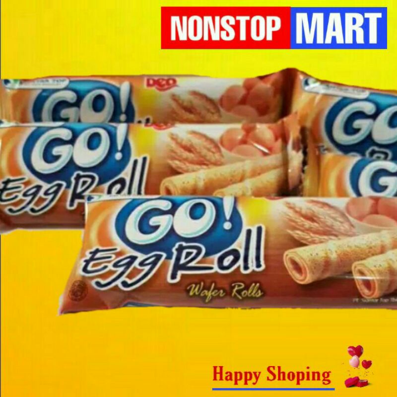 

ECER GO EGG ROLL isi 10gr/pcs