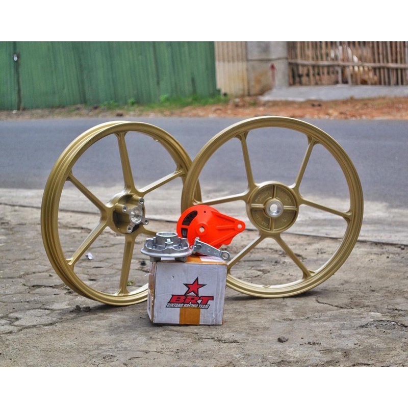 VELG BRT CHEMCO GOLD UKURAN 160 185 17 JUPITER VEGA RX KING ORIGINAL