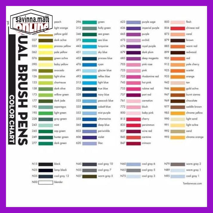 

U0Uo879- Tombow Abt Dual Brush Pen, Brushpen Satuan Y7Ry688-