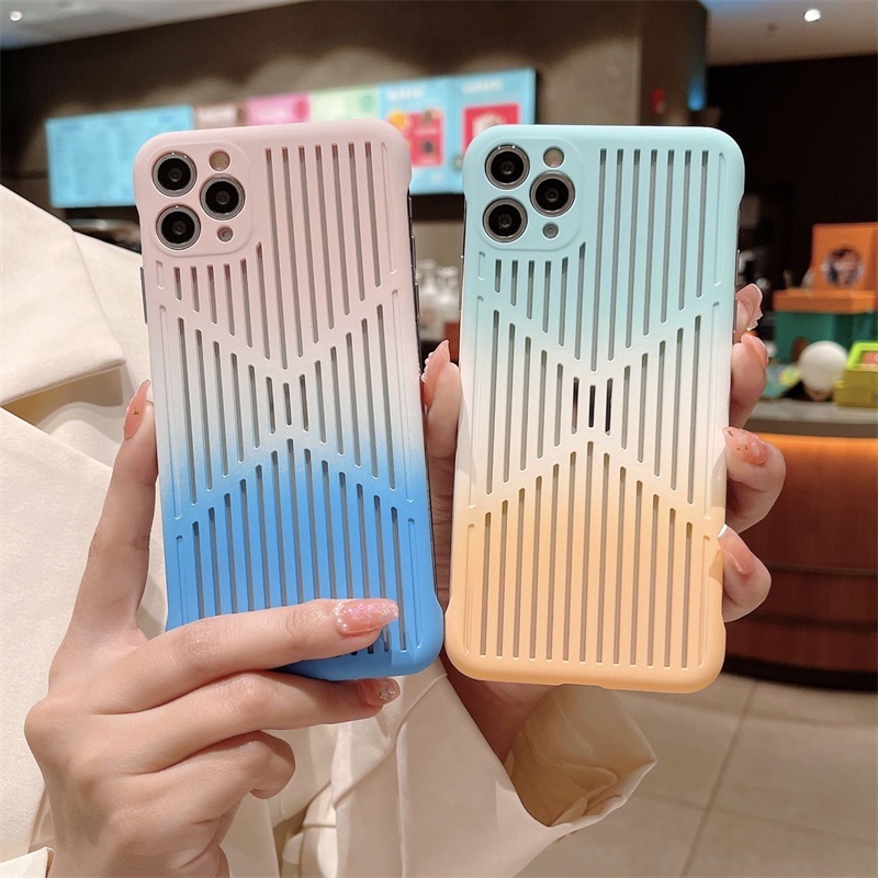 Soft Case Silikon Warna Gradasi Untuk Iphone 13 12 11 PRO MAX X XS XR XS MAX