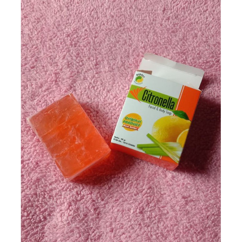 ✅ CITRONELLA - Sabun Citronella Original 80 Gram