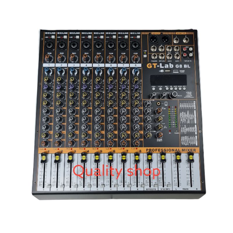 MIXER GT LAB BY RDW 8 CHANNEL G8BL ORIGINAL