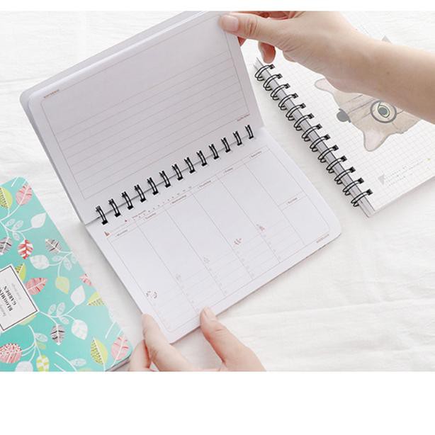 

= Trendy Weekly Planner Cats Diary =
