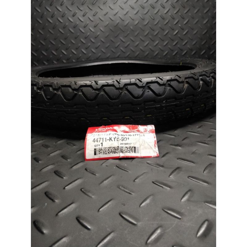 TIRE FR ( 80/100-17T/L ) BAN LUAR DEPAN CB150VERZA VERZA MEGA PRO FI 44711KYE901