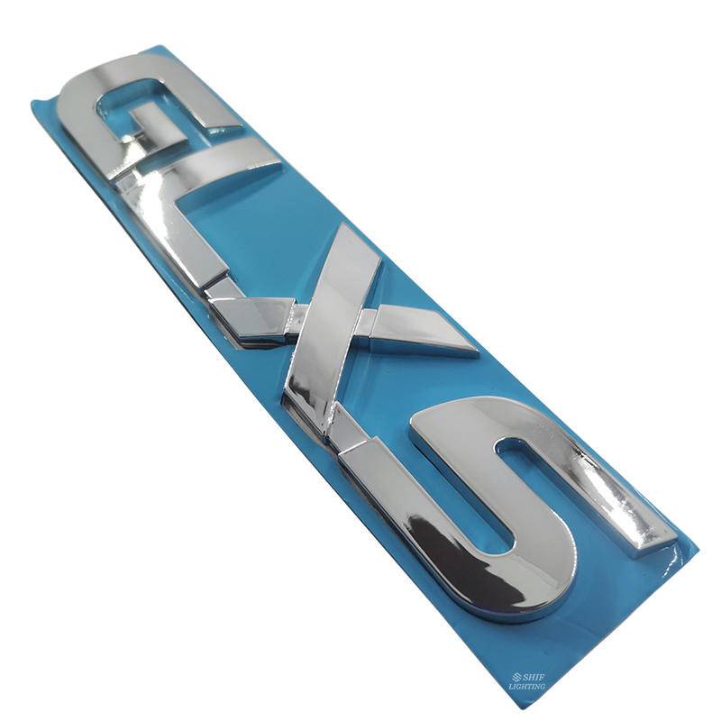 1 X ABS GLXS Letter Logo Auto Car Rear Emblem Badge Sticker Decal Replacement For Toyota HILUX GLXS