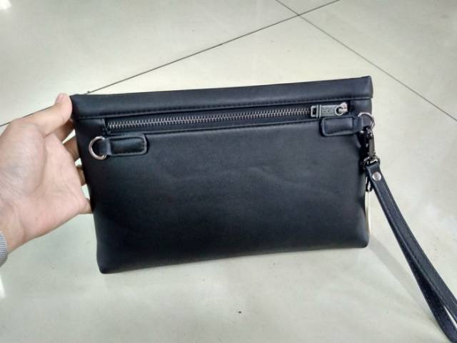 clutch handbag tas tangan tas selempang tumi kanvas pria_wanita