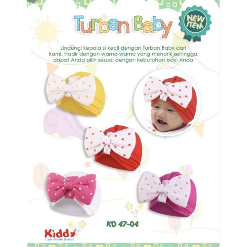 Turban Bayi Turban Anak Pita Kiddy