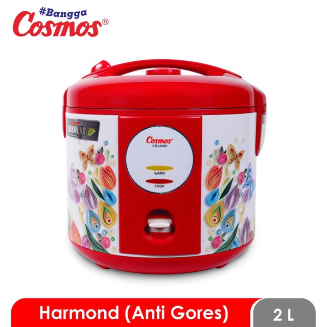 Rice Cooker Cosmos CRJ-6305 2 Liter Harmond Anti Gores