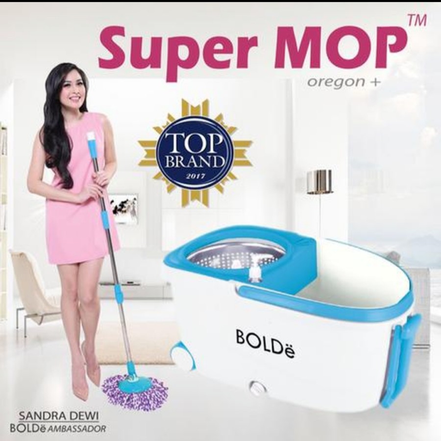 BOLDE SuperMop / Alat Pel Lantai Oregon + Super Mop