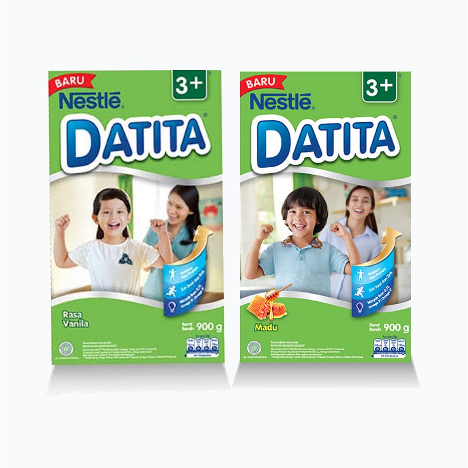 

Susu Formula Anak Nestle DATITA 3+ 900gr - MADU / VANILLA