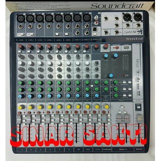 Mixer Soundcraft Signature12 12CH signature 12 original garansi