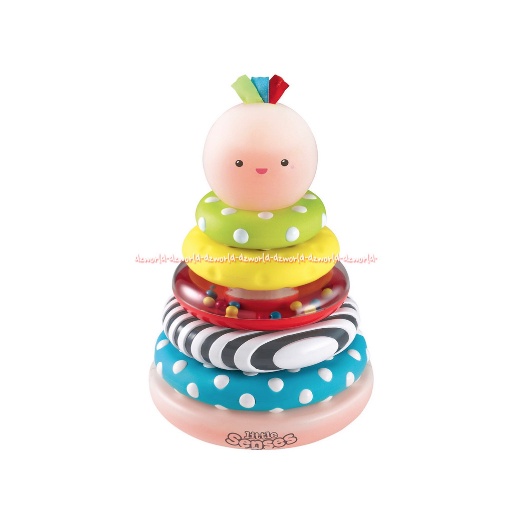 ELC Little Sense Glowing Stacking Rings Mainan Susun Bulat Untuk Bayi Mainan Anak Littlesense Stacking toys Litel Sense