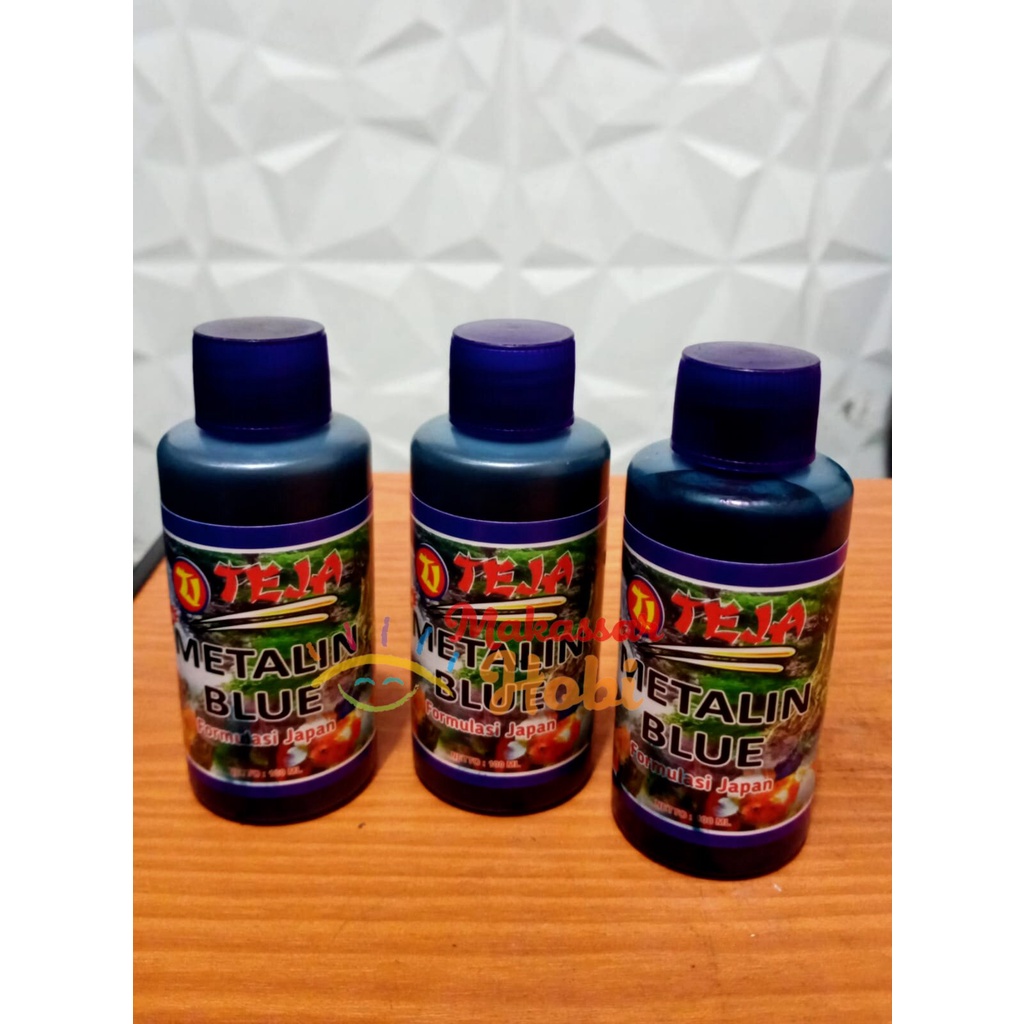 Obat Biru Ikan Metalin Blue Methyline Metilen 100ml Aquarium Aquascape